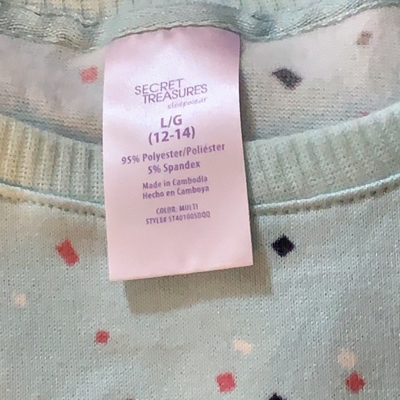 New Secret Treasures Pajama Set - Picture 2 of 2